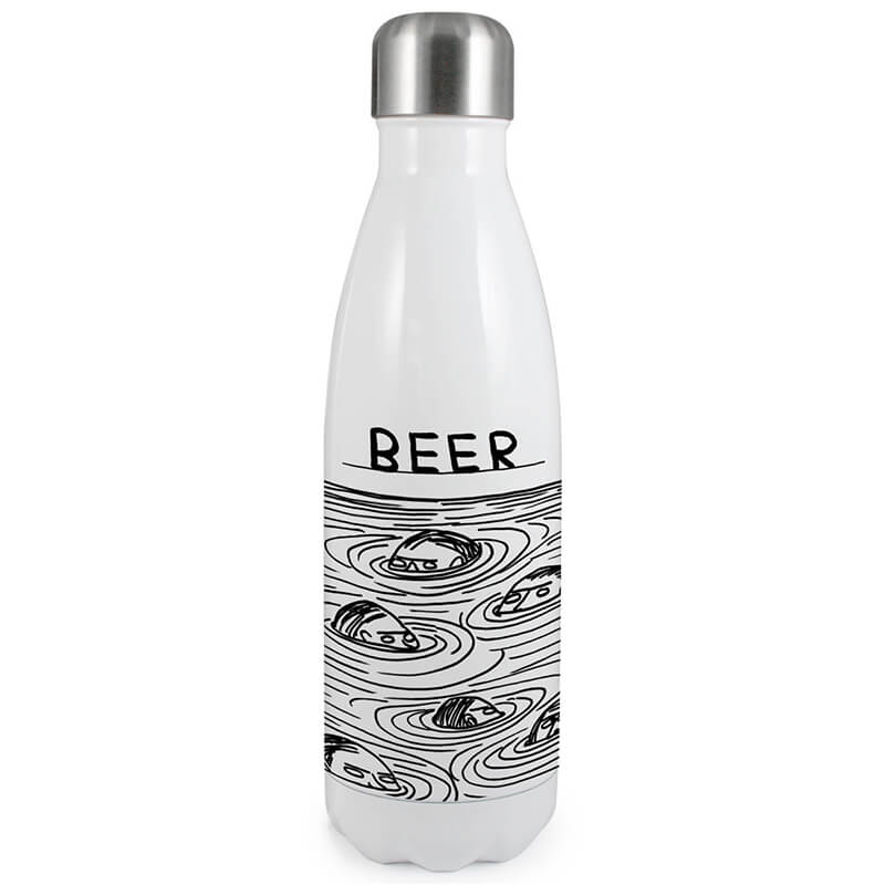 beer thermal water bottle
