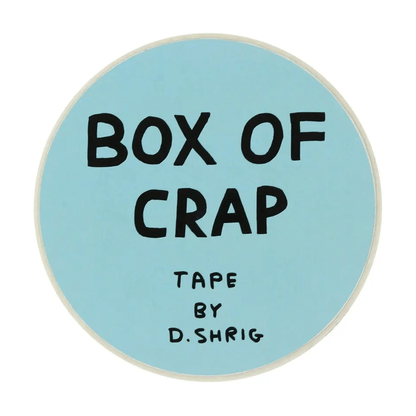 box of crap packing tape