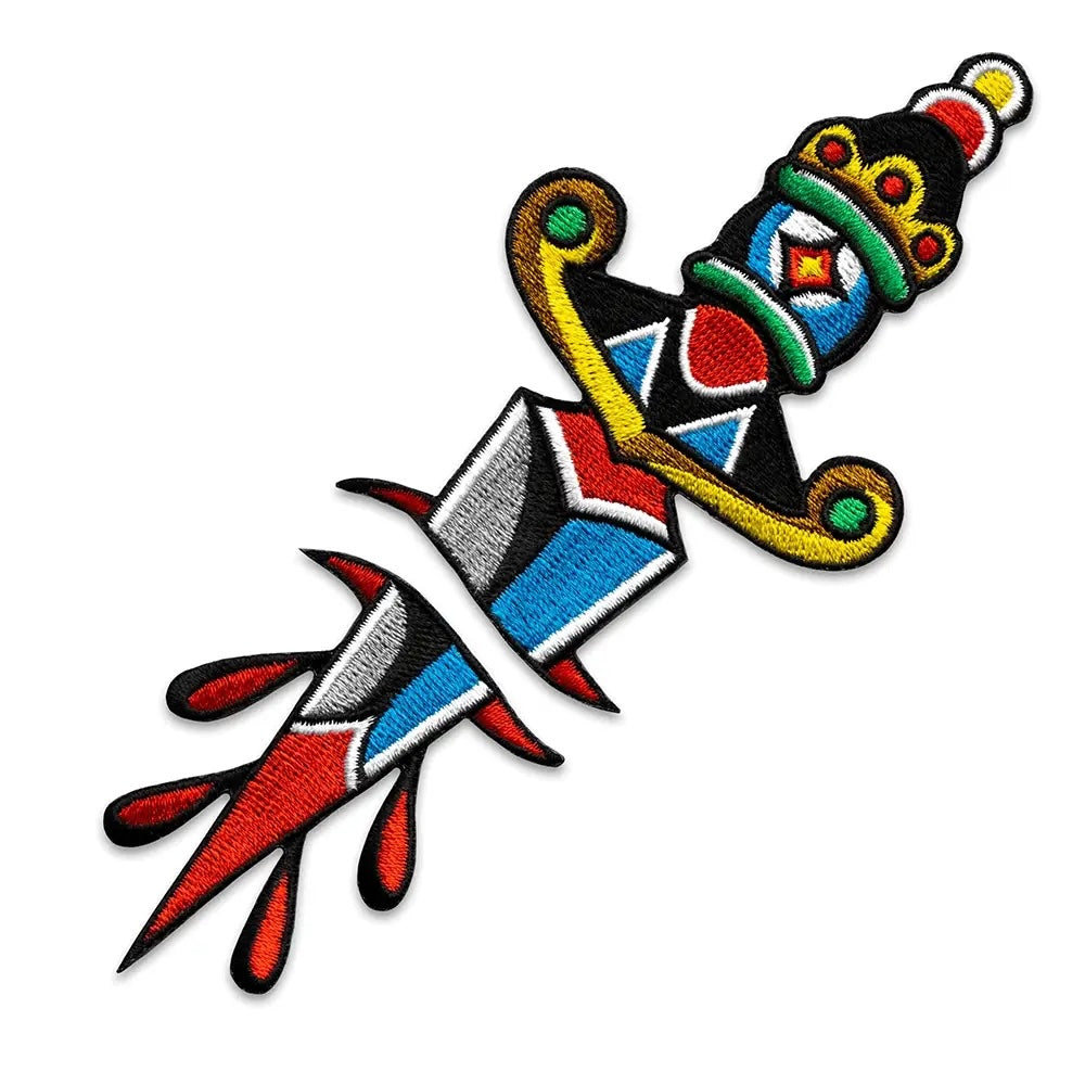 "Dagger" Two-Part Patch