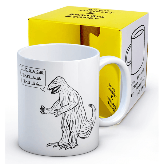 dinosaur s*** mug