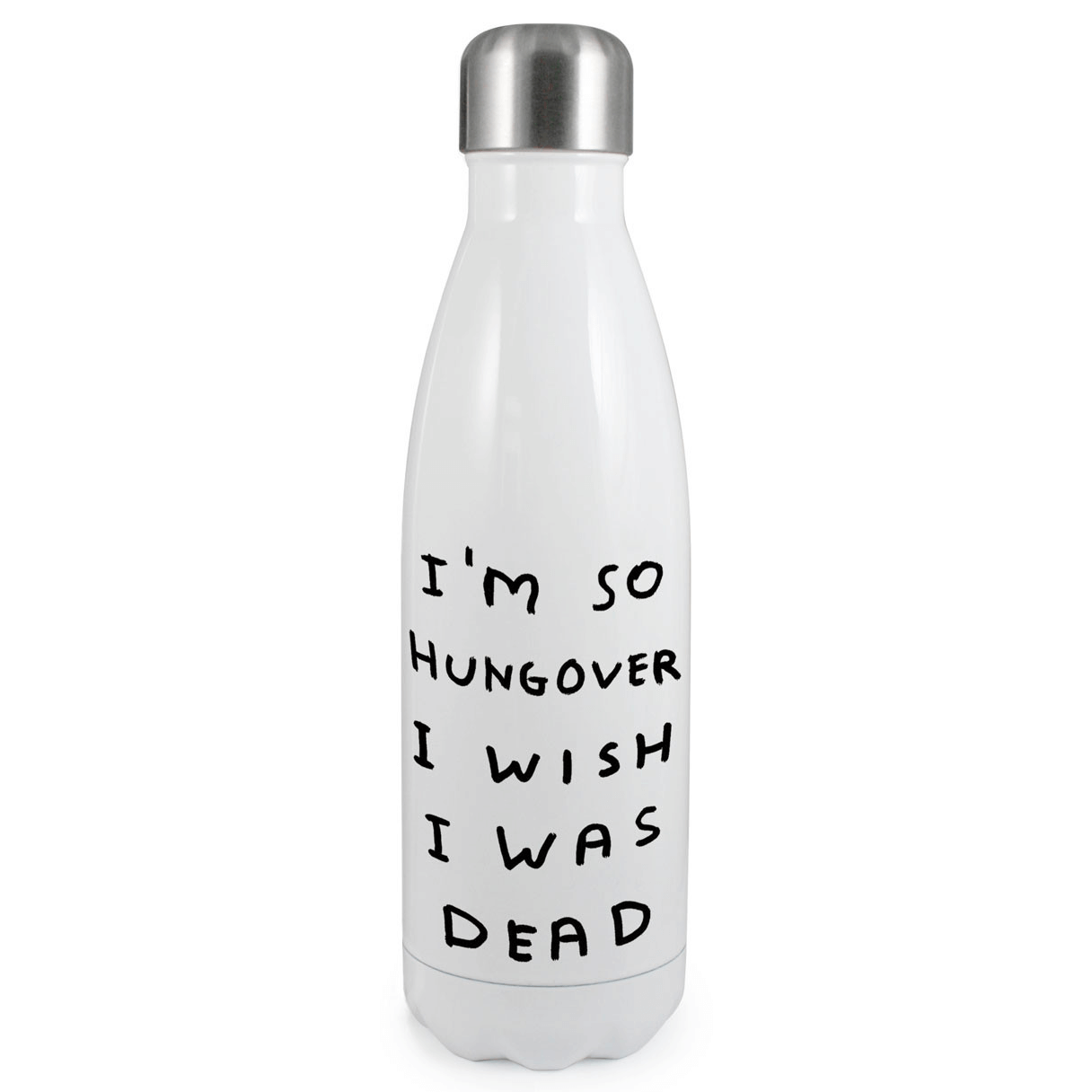 hungover thermal water bottle