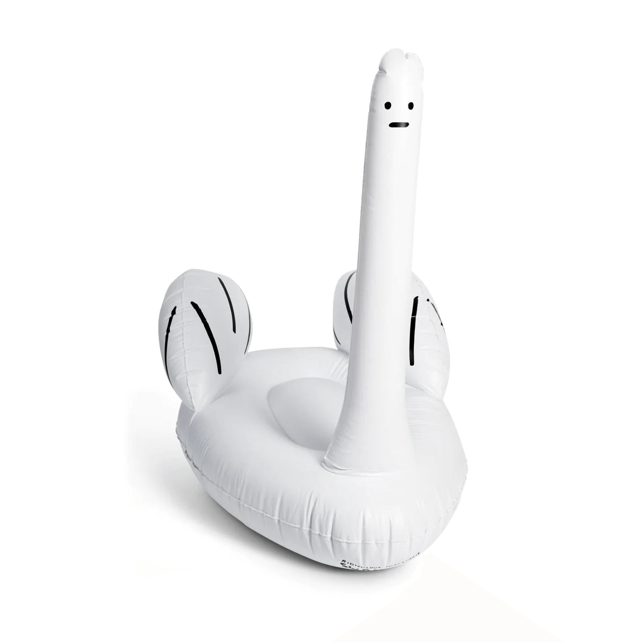 ridiculous inflatable swan thing